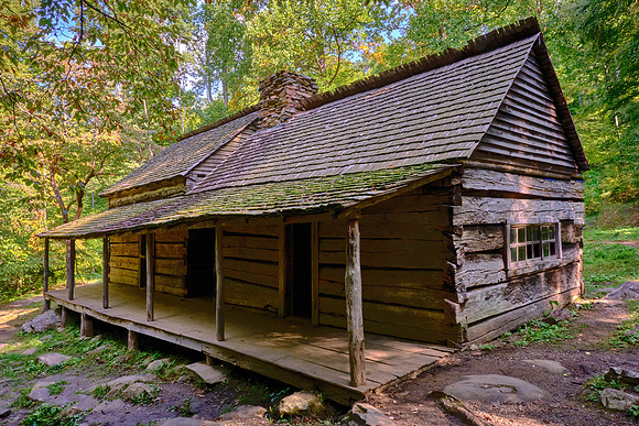 Noah "Bud" Ogle (1863–1913) Cabin