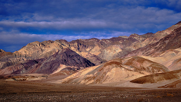 Sunset, Artist's Drive, Death Valley NP, CA