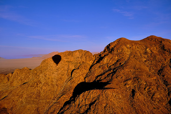 Sunrise over the  Sossusvlei, Namib Desert, Namibia. 2017 November 14
