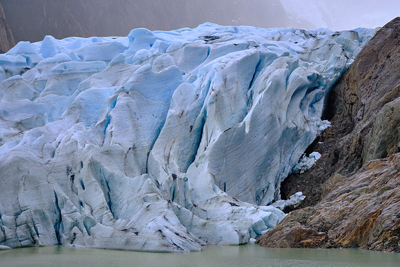 Glacier Bernal, Kirke Narrows, Chilean Fjords
