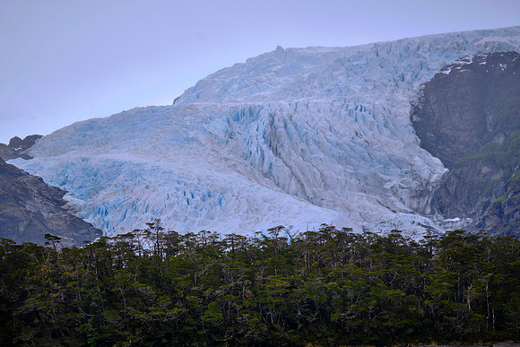 Glacier Aguíla, Agostini National Park, Chilean Fjords