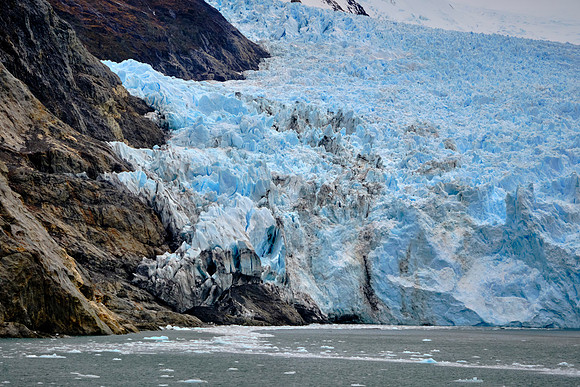 Glacier Garibaldi, Agostini National Park, Chilean Fjords