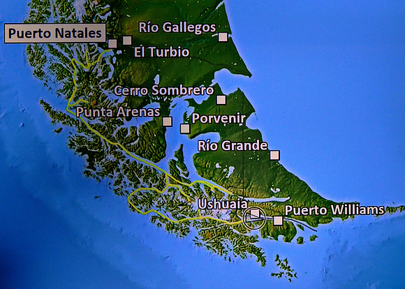 Beagle Channel, Chilean Fjords on the way to the Drake Passage