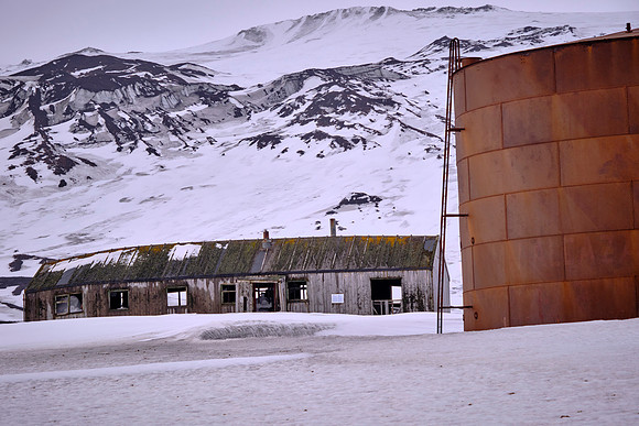 Whaler's Bay, Deception Island, South Shetland Islands, Antarctica