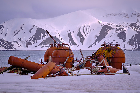 Whaler's Bay, Deception Island, South Shetland Islands, Antarctica