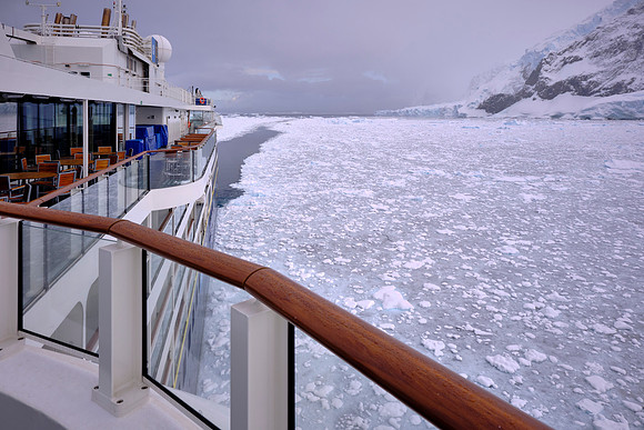 Pack ice, Deception Island, South Shetland Islands, Antarctica