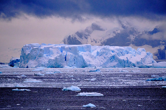Sunrise  in Antarctica