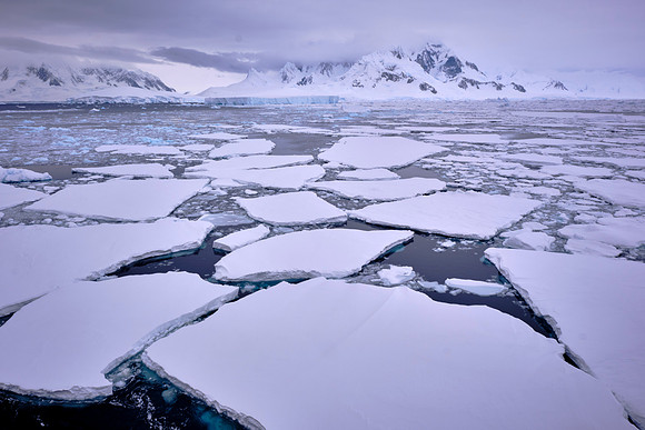 Pack ice Antarctica