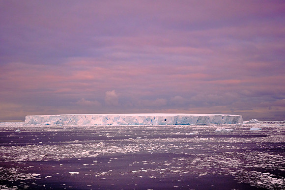 Sunset Antarctica, 8:43 PM