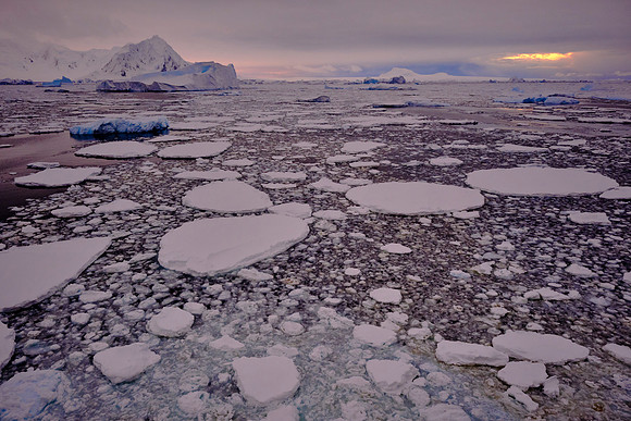 Sunset Antarctica