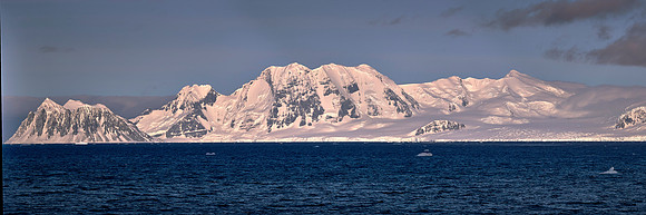 Sunrise over Detaille Island, Antarctica