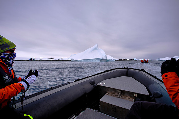 The Research Base is on Galindez Island in the Argentine Islands, not far from Kyiv Peninsula.