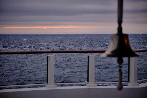 Sunrise in the Antarctic, 4:59 AM