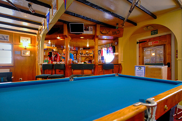 The Vernadsky Station Lounge is the southernmost bar in the world.