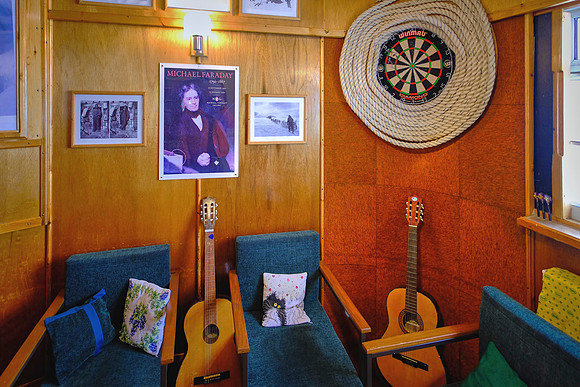 Faraday Bar at the Vernadsky Research Base, Ukraine territory