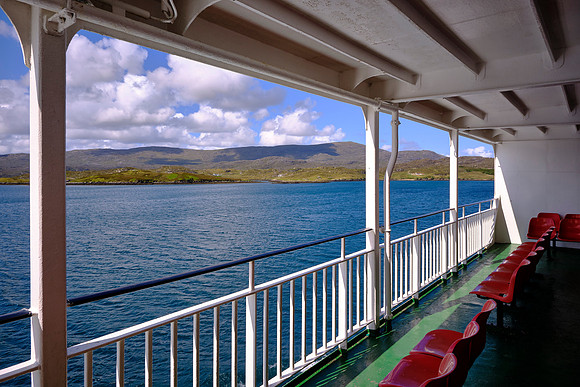 The Outer Hebrides is an island chain off the west coast of mainland Scotland.
