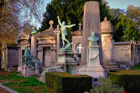 Père Lachaise Cemetery has given me a number of great ideas for my own burial shrine.