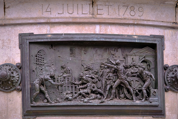 The French Revolution: 1789 July 14 --- a bad day for Louis XVI who was finally executed in January 1793.