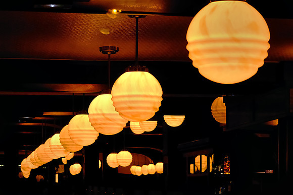 Back streets and bistros of Paris by night