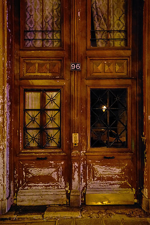 Back streets and bistros of Paris by night
