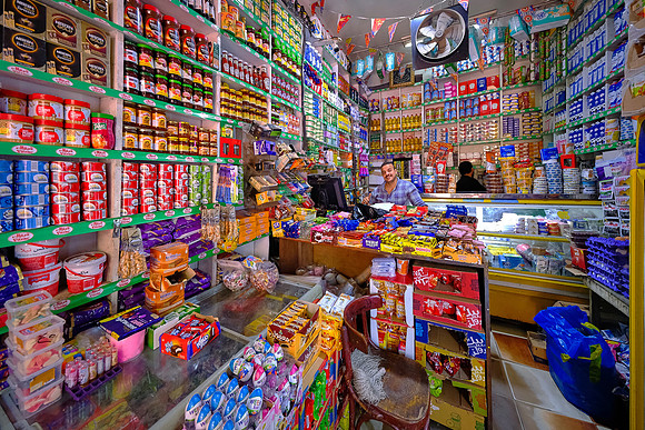 Neighborhood grocery store.