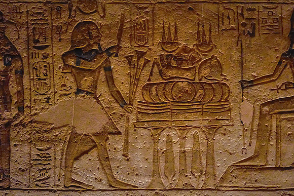 Construction of the temple complex started in approximately 1264 BC and lasted for about 20 years, until 1244 BC.
