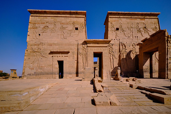 Because Philae was the burying-places of Osiris, it was held in high reverence by both the Egyptians and the Nubians.