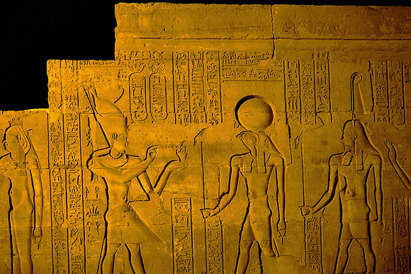 The temple was built during the Ptolemaic dynasty (2nd century BC). Additional elements were added during the Roman era.