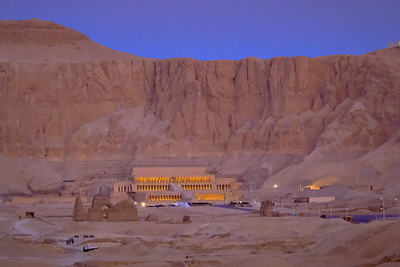 The Temple of Hatshepsut is a mortuary temple built during the reign of Pharaoh Hatshepsut (1507–1458 BC).
