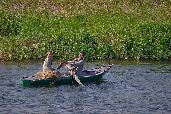 Local Nile River fisherman.