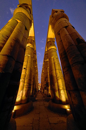 The temple complex was expanded (1400 BC) by Pharaohs Amenhotep III and Tutankhamun, and later by Ramses II (i.e., the Great).