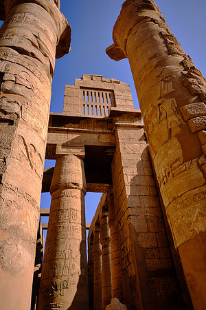 Construction started between 2000 and 1700 BC and lasted until the Ptolemaic Dynasty between 305 and 30 BC: 2,000 years.