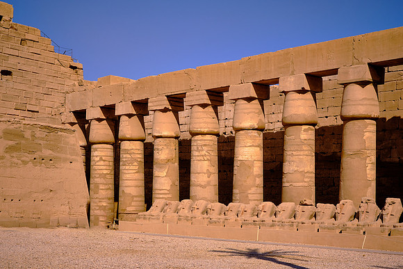 It is estimated that over 30 pharaohs contributed to the Karnak Temple complex over the 2,000 year construction period.
