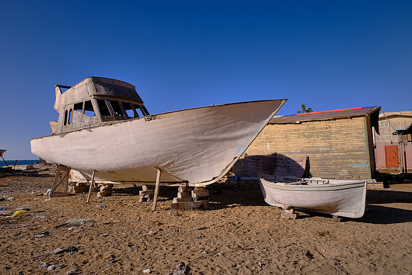 Alexandria boat yard.