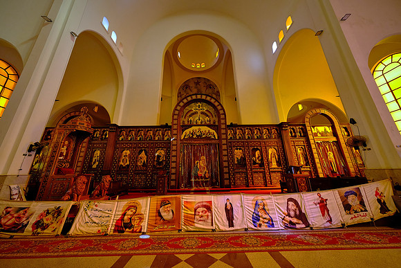 Pishoy founded this monastery in 841. His body was later  moved, with that of Paul of Tammah, to this monastery.