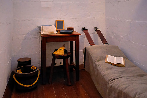 As punishment, the prisoners would receive the bare minimum of bread and water.
