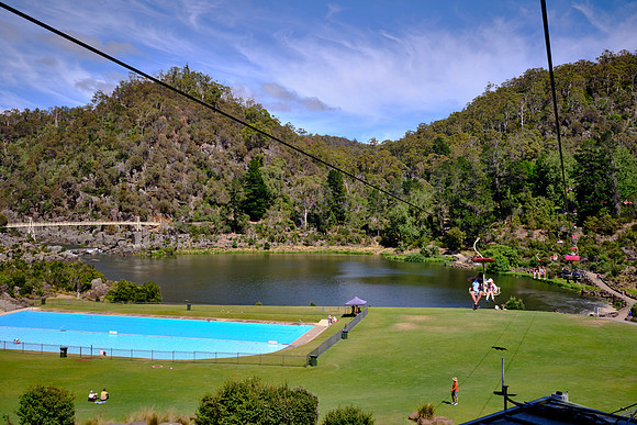 In the 1890s the city of Launceston made Cataract Gorge accessible and attractive for visitors.