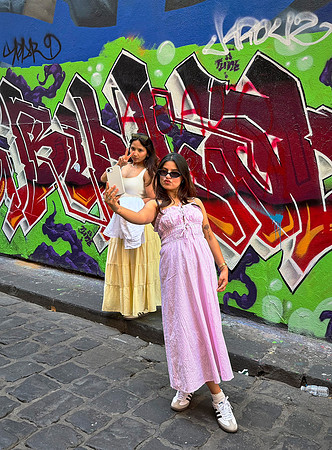 Hosier Lane in Melbourne.