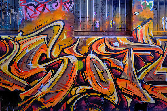 Hosier Lane in Melbourne.