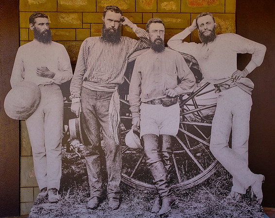 These are the Overland Telegraph construction boys taken in 1872.