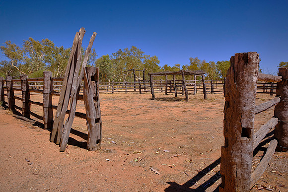 Construction began on the Telegraph Station in November 1871 near the permanent waterhole of Alice Springs.