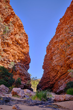 Simpsons Gap is one of the gaps in the West MacDonnell Ranges in Australia's Northern Territory.