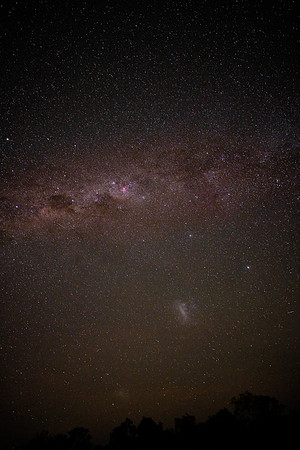 The Milky Way over the Outback in the Red Center.
