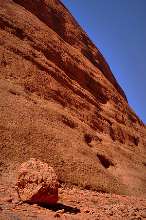 The Aboriginal people, the Aṉangu, are from a culture that is 65,000 years old --- the oldest on earth.