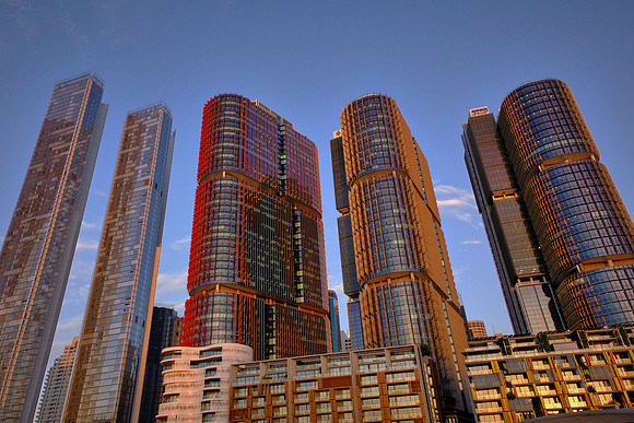 The International Towers are three office buildings in the Barangaroo precinct of Sydney.