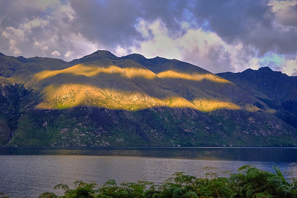 The lake is 48 mi long and up to about 3 mi wide.  Moreover, it is 1,250 ft deep at its deepest and the third largest.