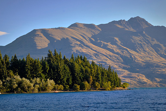 Lake Wakatipu is a long, deep glacial lake in the Otago region of New Zealand’s South Island.