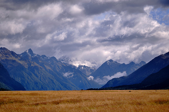 Along the way, we had outstanding views of the Southern Alps.