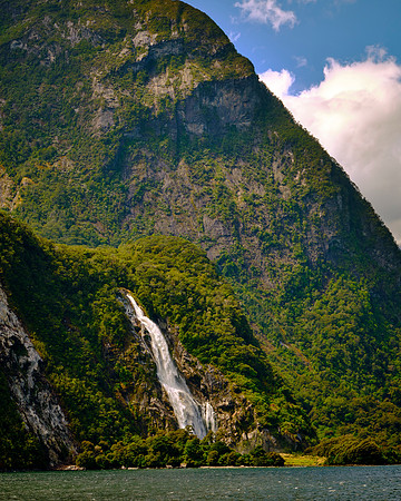 Milford Sound, renowned for sheer natural beauty, is known as the "eighth wonder of the world".