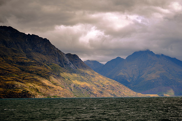 Sunset on Lake Wakatipu.